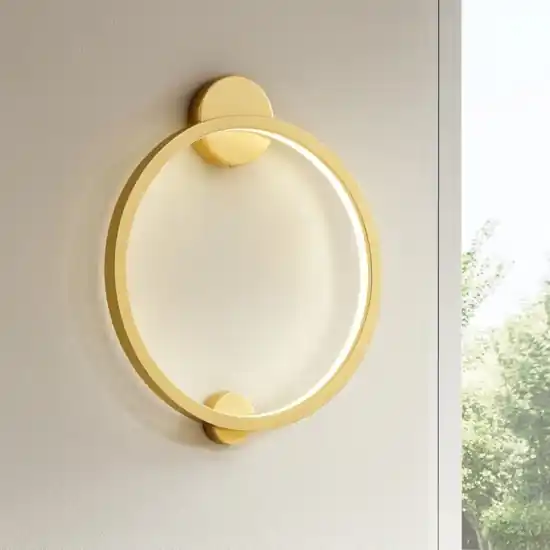Compra Adesso Maytoni halo applique da parete led 4000k design minimal rotondo