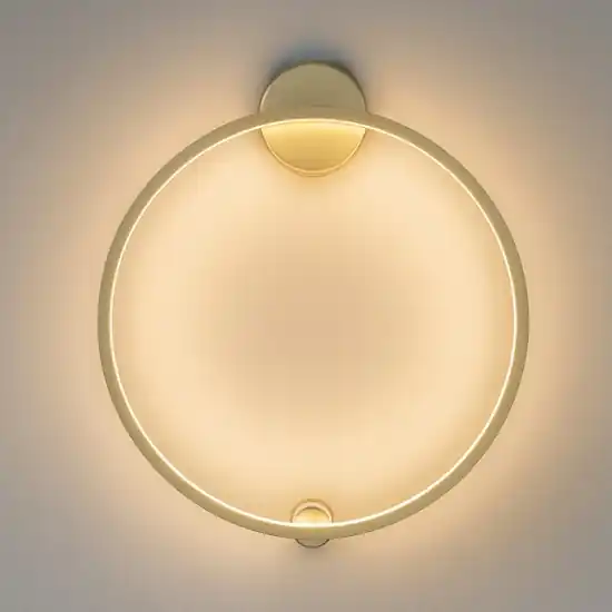 Acquista Ora Maytoni halo applique da parete moderna tonda led 4000k