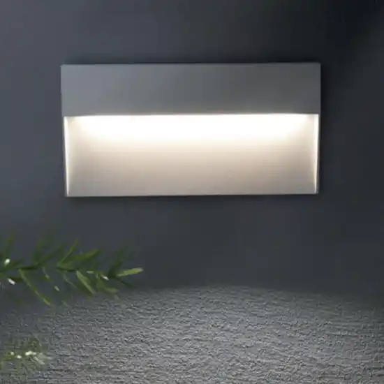 Segnapasso led bianco rettangolare 6w 3000k per esterno ip65 Direttamente Dal Produttore