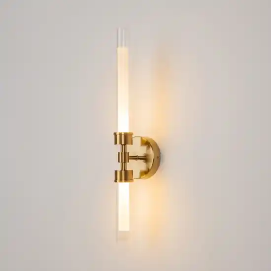Maytoni stelo applique da parete led 3000k cilindrico colore oro Professionale