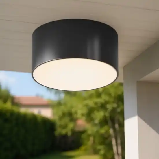 Maytoni zon faretto da soffitto per esterno tondo led 15w 3000k ip65 Offerta Del Giorno