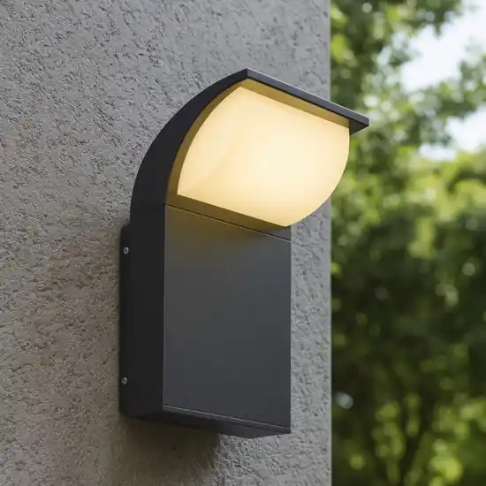Offerta Lampo Maytoni stock applique da esterno led 3000k ip65 nero moderno
