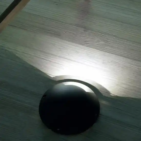 Faretto calpestabile da esterno rotondo grigio 2w 4000k anti corrosione Ordina Subito