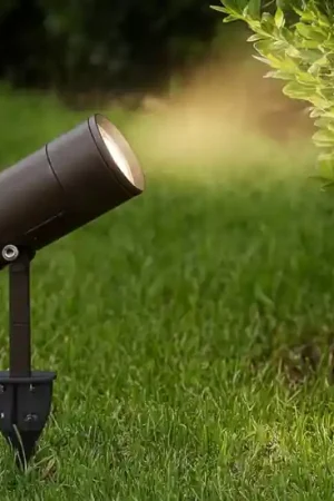 Acquista Ora Faretto per esterni corten con picchetto led 12w cct ip65