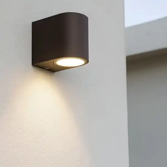 Applique da esterno marrone corten Ultime Pezzi