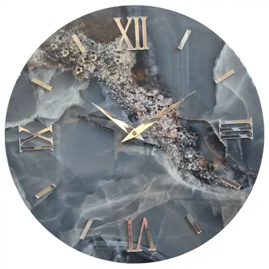 Vendita Finale Orologio per parete cielo 60cm azzurro tondo design moderno