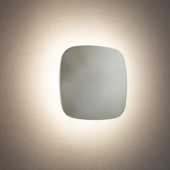 Ultimissimo Modello Gea luce step applique da parete led 20w 3000k quadrato moderno