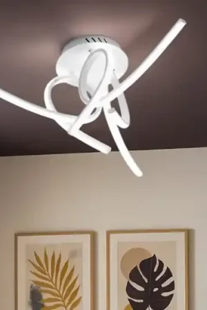 Ultime Pezzi Gea luce tosca plafoniera moderna led 45w 4000k per soggiorno