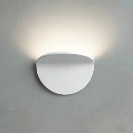 Acquista Ora Gea luce plug applique da parete bianco led 20w 3000k minimal