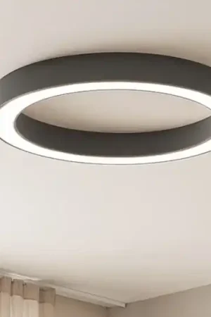 Vendita Finale Gea luce flor plafoniera nera led 60w 3000k