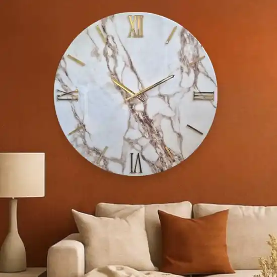 Orologio da parete 60cm marmy in resina design moderno Compra Online
