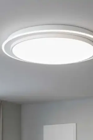 Compra Adesso Gea luce dharma plafoniera moderna led 65w 3000k tonda per salotto