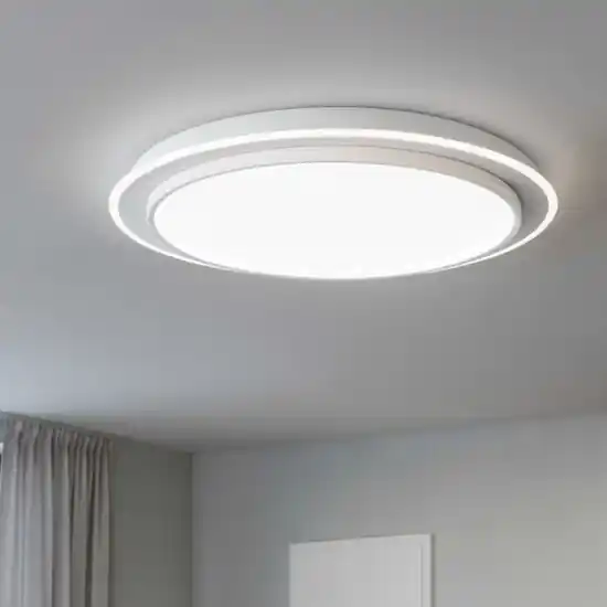 Compra Adesso Gea luce dharma plafoniera moderna led 65w 3000k tonda per salotto