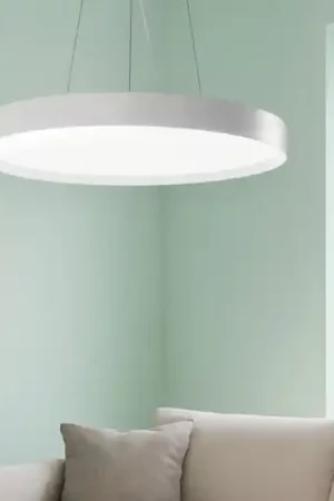 Acquista Ora Gea luce ava lampadario moderno led 92w da 3000k a 4000k bianco