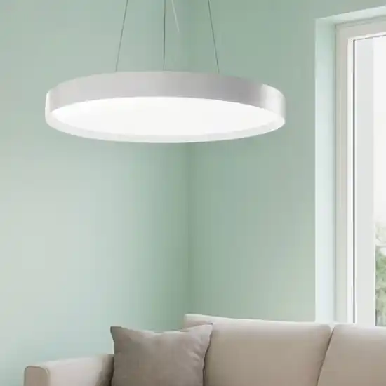 Acquista Ora Gea luce ava lampadario moderno led 92w da 3000k a 4000k bianco