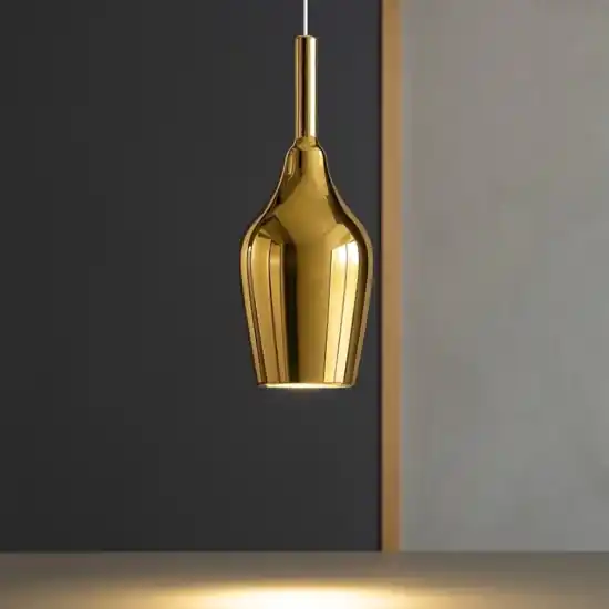 Ultime Pezzi Gea luce ofelia lampada a sospensione da cucina colore oro