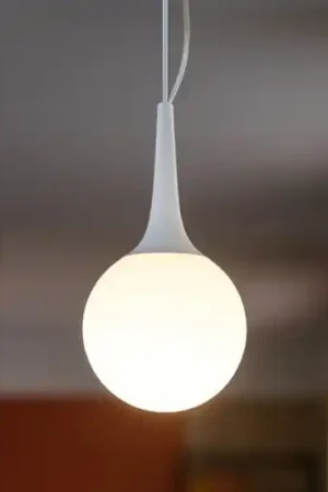 Offerta Del Giorno Affralux potiri lampada a sospensione sfera vetro bianca moderna