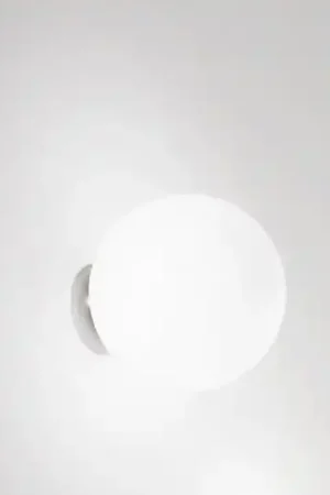Offerta Affralux applique potiri moderna sfera vetro bianco 25cm