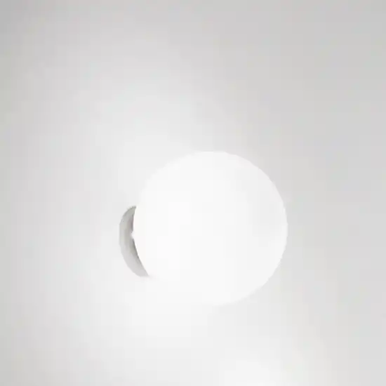 Offerta Affralux applique potiri moderna sfera vetro bianco 25cm
