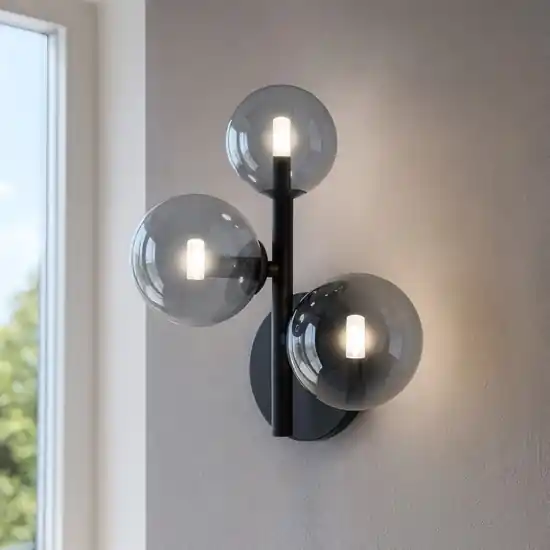 Vendita Finale Maytoni dallas applique da parete 3 luci colore nero