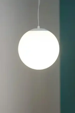 Affralux potiri lampada a sospensione sfera vetro bianco Spedizione Espresso