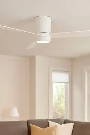 Ventilatore da soffitto bianco a pale 20mq con luce e telecomando Soddisfatti O Rimborsati