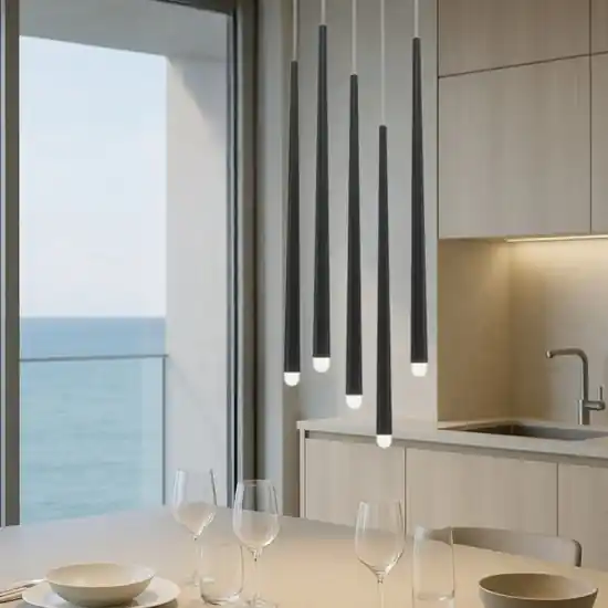 Di Tendenza Maytoni cascade lampadario moderno led 31w 3000k 4000k con pendenti