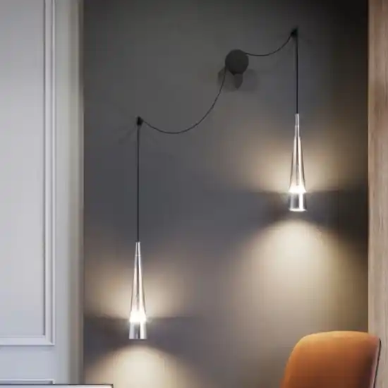Maytoni sintesi applique da parete led 24w 3000k coni pendenti Promozione Esclusiva