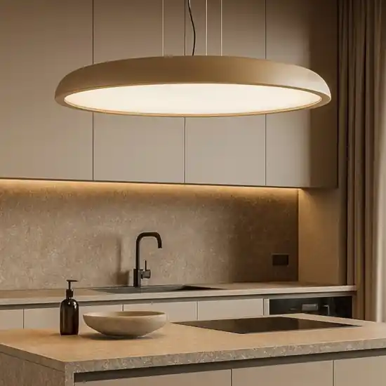 Lampadario da cucina moderna sabbia 108w 3000k 4000k dimmerabile isyluce zenal Prezzo Conveniente