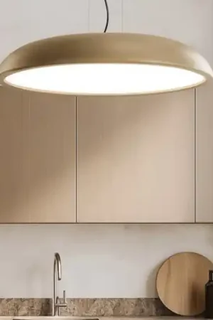 Isyluce lampadario per cucina zenal sabbia led 55w dimmerabile Solo Oggi