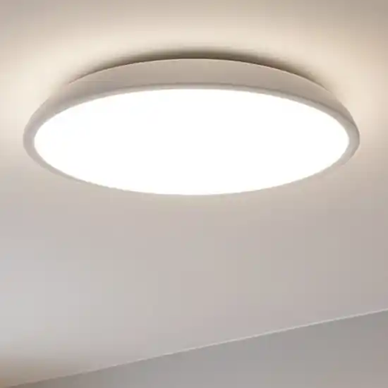 Spedito Oggi Isyluce grande plafoniera bianca zenal led 108w 3000k 4000k dimmerabile