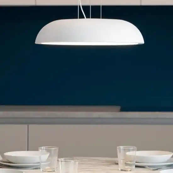 Isyluce lampadario da cucina zenal bianca led 27w 3000k 4000k dimmerabile Nuovo Arrivo