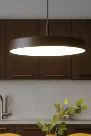 Ultime Pezzi Lampadario per cucina moderna caffe‘ led 39w 3000k 4000k dimmerabile