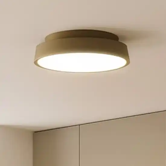 Offerta Isyluce urban plafoniera sabbia led 18w 3000k 4000k dimmerabile