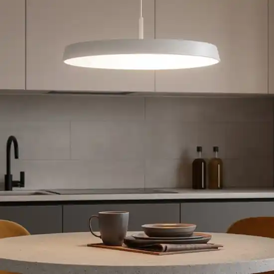 Isyluce lampadario bianco da cucina led 39w 3000k 4000k dimmerabile Bestseller