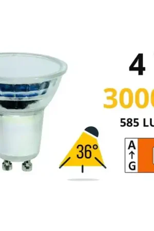 Ordina Subito Lampadina life led gu10 4w 3000k 585 lumen ottica 36