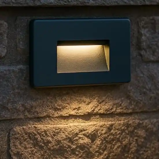Life segnapasso led antracite per esterno da incasso 2w 3000k 4000k 5000k Offerta Lampo