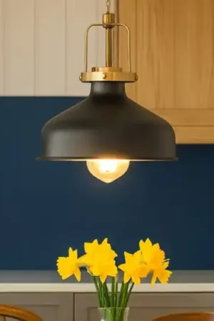 Ideal lux eris-2 sp1 lampadario da cucina nero opaco vintage Offerta Speciale