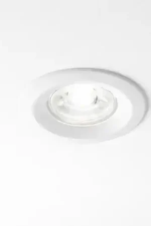 Acquista Ora Rotondo faretto metallo bianco da incasso a soffitto isyluce