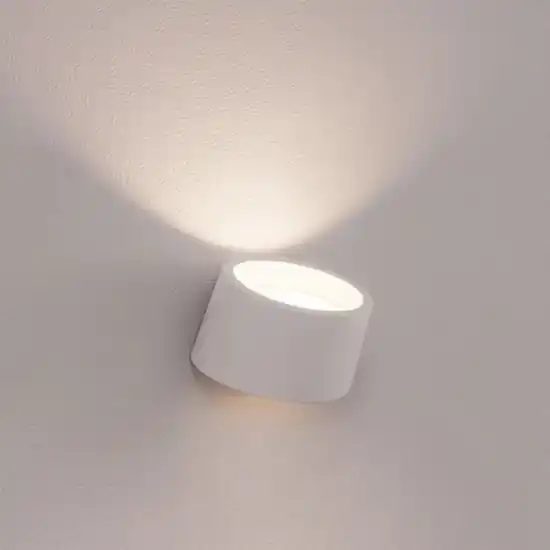 Acquista Ora Nasso sforzin bianco lampada da parete in gesso design moderna