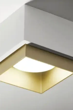 Acquista Ora Plafoniera da cucina quadrata syme sforzin