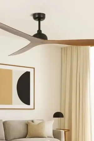 Vendita Finale Ventilatore da soffitto con pale legno noce 28mq silenzioso