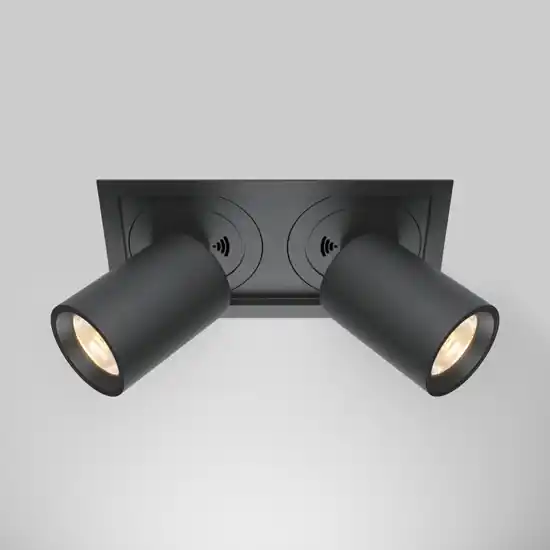 Affare Maytoni faretto da incasso nero hidden led 20w 3000k per controsoffitto