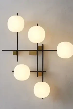 Offerta Speciale Applique da parete miloox lingotto nero oro per soggiorno
