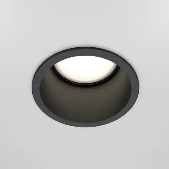 Maytoni faretto da incasso a soffitto rotondo nero reif Sconto