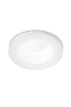Acquista Ora Ideal lux faretto da incasso led 8w 3000k room-65 fi round bianco tondo