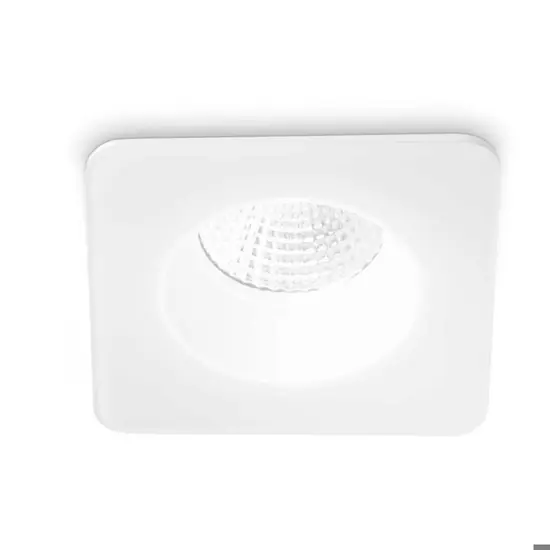 Occasione Room-65 fi square faretto incasso quadrato 8w 3000k bianco 220-240v ideal lux
