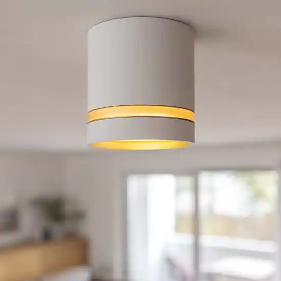 Acquista Ora Faretto cilindro bianco da soffitto per interni