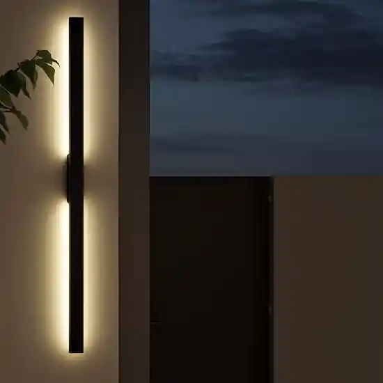 Acquista Ora Applique da esterno antracite moderna rettangolare