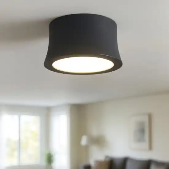 Offerta Faretto da soffitto nero led 7w 4000k rotondo